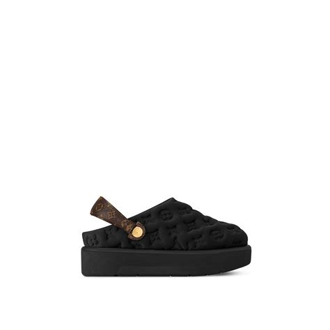 louis vuitton aspen platform clog